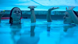 Two Girls Are Trapped in a Public Pool in Trailer For The Horror Thriller 12 FEET DEEP — GeekTyrant