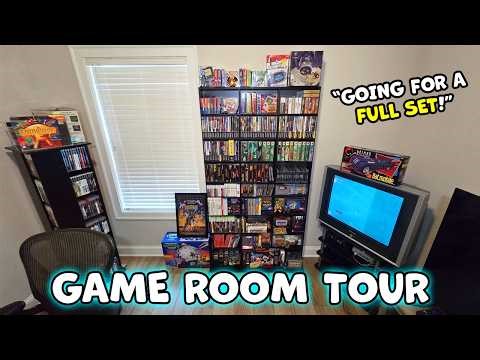 Game Room Tour FULL of Bangers & 2 Almost Complete Sets! | Game Room Tour