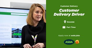 Asda Jobs | Vacancy: Customer Delivery Driver, Deeside