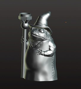 Toad Wizard Sphere Holder Christmas Tree Topper Stl File - Etsy Canada