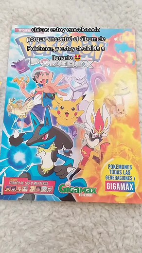 Llenaré el álbum de Pokémon 🤩