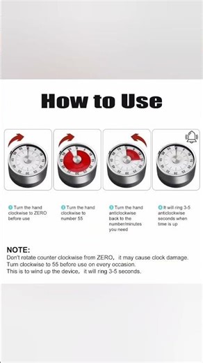 Kitchen Timer Magnetic,Visual Timer for Kids #shortvideo #shorts #amazon #clock #timer