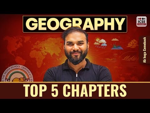 ICSE Class 10 Geography Important Competency Questions | ICSE Connect One Shot Revision