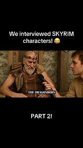 39K views · 734 reactions | We interviewed Skyrim characters again! #skyrim #elderscrollsskyrim #... | The Zombie Kids | Facebook