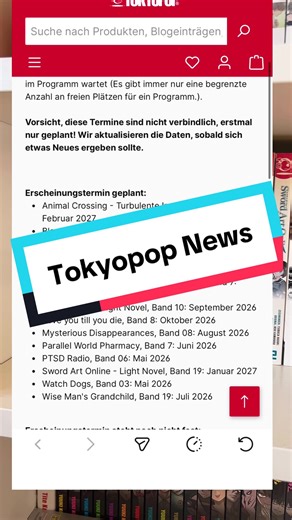 #tokyopop #manga #manganews #dancedancedanseur