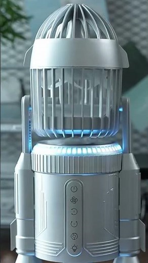 The Ultimate Rocket Desk Fan & RGB Light | Best Desk Setup Accessory 2026 🚀💨