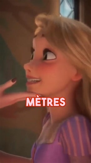 How long is Rapunzel's hair? 😳