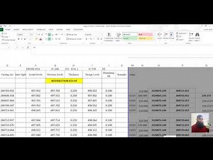 level sheet for surveying in excel 01 munir khan