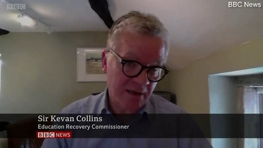 Education Recovery Commissioner Sir Kevan Collins on extra hours for sport