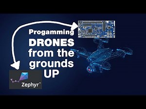 How to program a drone using Zephyr RTOS and NRF5340 BLE