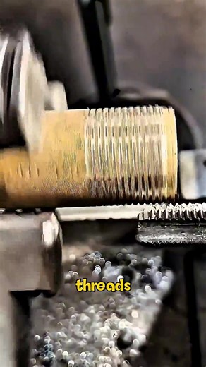 27K views · 40 reactions | Brass pipe thread manufacturing shorts satisfying working | diy work | Facebook