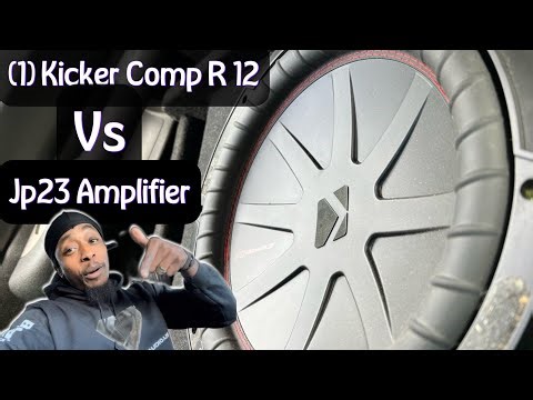 (1) Kicker Comp-R 12 RATTLES Everything On Jp23 Amp!!| Budget Banging Subwoofers!!