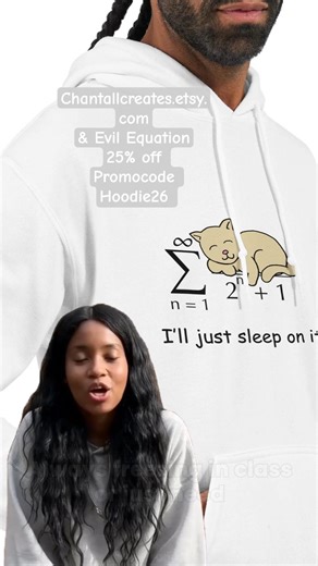 ! 🐱✨ you're a math whiz or a cat lover, this hoodie #MathCats #CozyVibes #WinterFashion