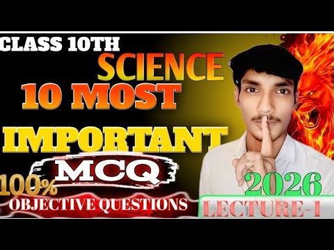 MOST Important Science Questions for Class 10?