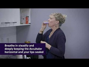 How to use an Accuhaler