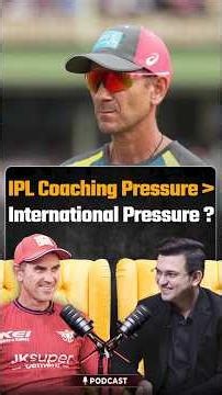 Justin Langer: IPL or International Coaching – Which Is Tougher? | Justin Langer | Shubhankar Mishra