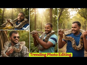 How To Add Real Snake To Your Photo | Google Gemini Snake Photo Editing Tutorial 2026