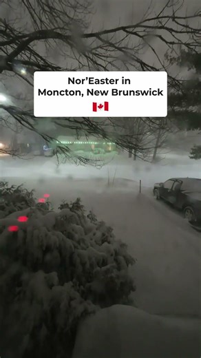 Winter Storm Timelapse | Moncton, New Brunswick