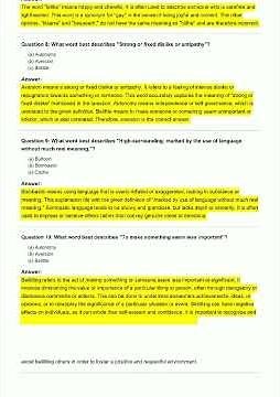 SAT Practice Test Test Your Vocabulary & Trivia video