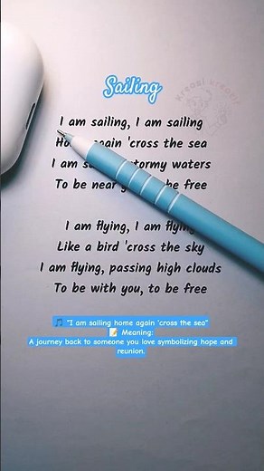 Easy English Karaoke | Sailing – Sing & Learn English