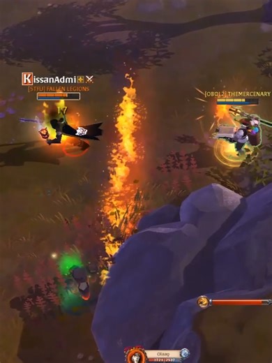 T6 Fire Staff vs T8 Spear Comparison in Albion Online