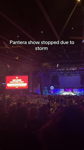 Pantera Concert Interrupted by Severe Storm