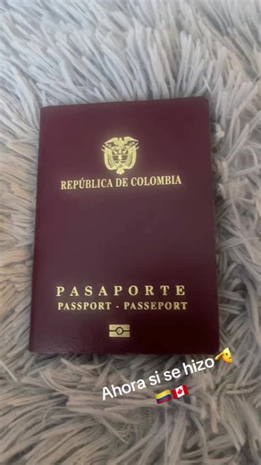 #pasaportecanadiense #pasaportecolombia 🇨🇦🇨🇴