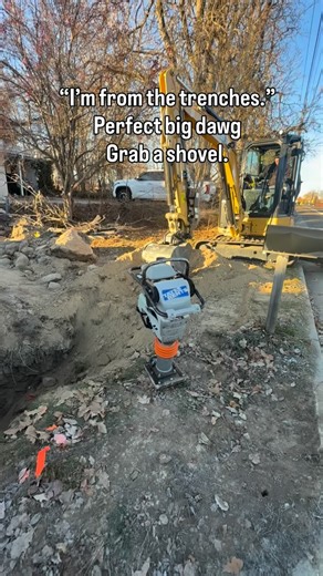 @pristineplumbing208 on Instagram: "I’m from the trenches. Perfect, big dawg. Grab a shovel. Around here, we don’t sit back and wait for the work to get easier. We dig. Literally. This sewer line replacement wasn’t for the faint of heart. But that’s what separates Pristine Plumbing from the rest we don’t just fix problems, we get to the root of them. Whether it’s trenching 5 feet deep in frozen ground or replacing old cast iron and clay lines with modern PVC, we do it clean, correct, and to code