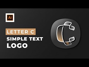 Letter C Logo Design - Alphabet Logos Tutorial with Illustrator