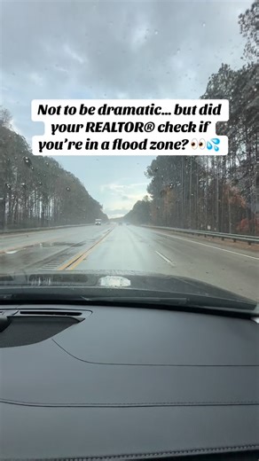 Not to be dramatic… but flood zones are REAL.  A quick check can...