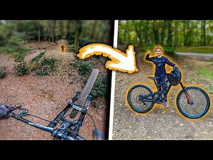 13 years old he jumps 17 meters on a mountain bike!