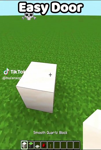 Create an Easy Door in Minecraft