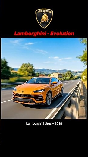 Lambhorghini Evolution (1964–2024) | From the First Car to the Future 🚗