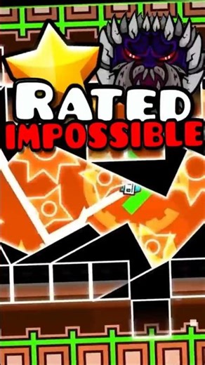 This Impossible Level Is RATED In Geometry Dash #geometrydash #gd #gaming
