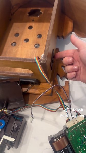 Alice in Wonderland Cuckoo Clock Thrift Flip Progress