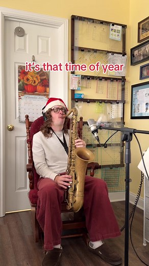 Rockin' Around the Christmas Tree: A Saxophone Solo