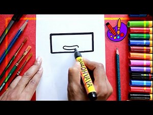 How to draw a simple robot | step by step drawing tutorial #drawingforkids #robotart