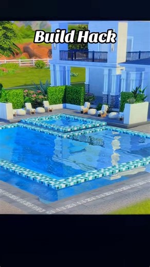 Pool Build Hack!! 📹 - Sims Ideas #sims4tipsandtricks #sims4hacks #sims4tutorial #thesims4tips #foryoupagereels #sims4 | Sims Ideas