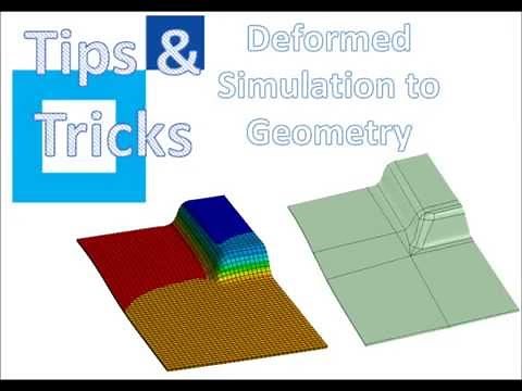 ANSYS Deformed Result to Geometry