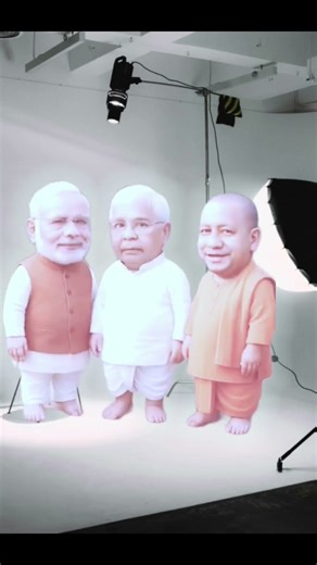 Modi Ji Ka Hero Mode ON | Yogi vs Lalu Fun Fight 🤣🔥#funny