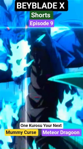METEOR DRAGOON AVATAR LEFT SPIN!! BEYBLADE X SHORTS VIDEO EP 9 SEASON 3 AWESOME BATTLE! #beybladex