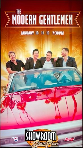 Start 2025 in style with The Modern Gentlemen “Live from Las Vegas”