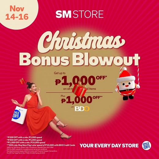 3.8K reactions · 184 shares | ️Shop early with SM Store’s Christmas...