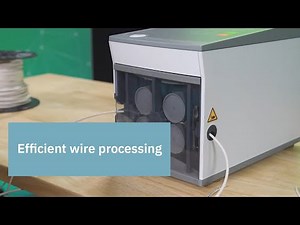 Automatic wire cutting with the CUTFOX 10