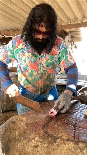 Mastering Gar Fish: Expert Slicing Tips 😲 | Non-stop fast cutting skills #shorts #fishcutting