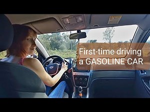 ASMR 🌿 MY FIRST TIME DRIVING a GASOLINE CAR 🤭 STALLED & REVERSE