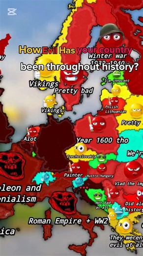 How evil was your country throughout history?🤔