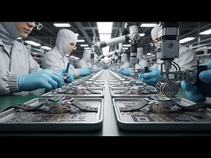 How Luxury Smartwatches Are Assembled Inside a Modern Factory