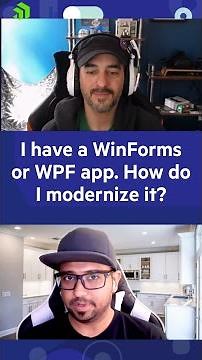 How to Modernize Your WPF or WinForms App? #Shorts