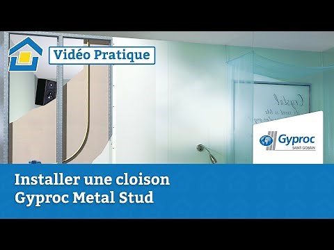 How to: Installer une cloison Gyproc Metal Stud